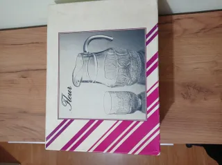 Jarra Fleur con 6 vasos