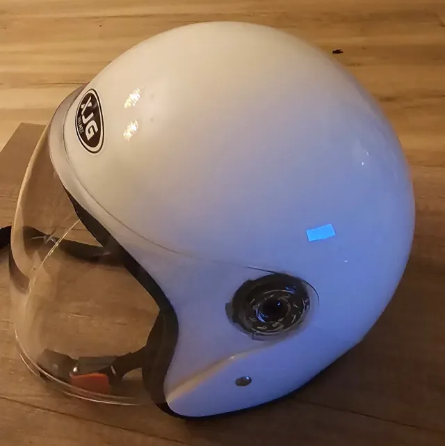 Casco Motocicleta Blanco XJG