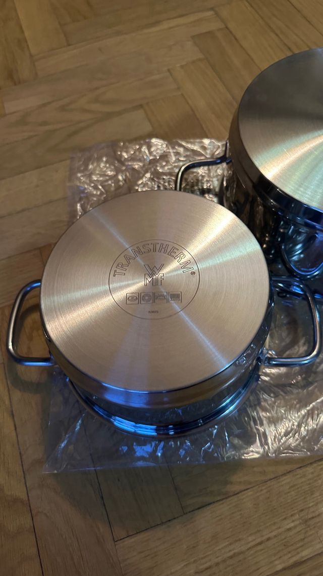 Cacerolas WMF Acero Inoxidable Nuevas
