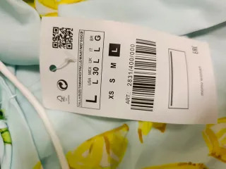 Abito fantasia limoni Momo nuovo con cartellino