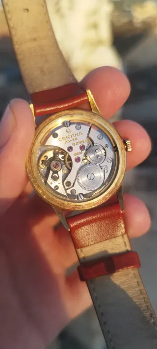 Reloj Certina Swiss Made Mecánico