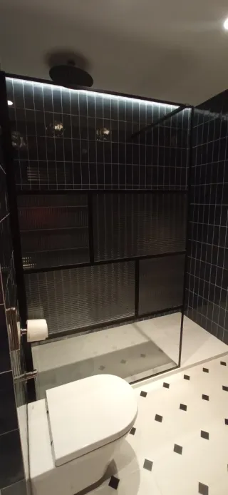 Instalación de  muebles  lavado, banio