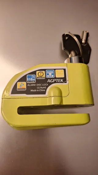 Candado Disco Alarma AGPTEK 110dB