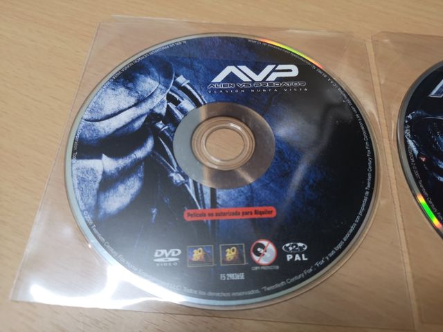 Saga Alien vs Predator DVD
