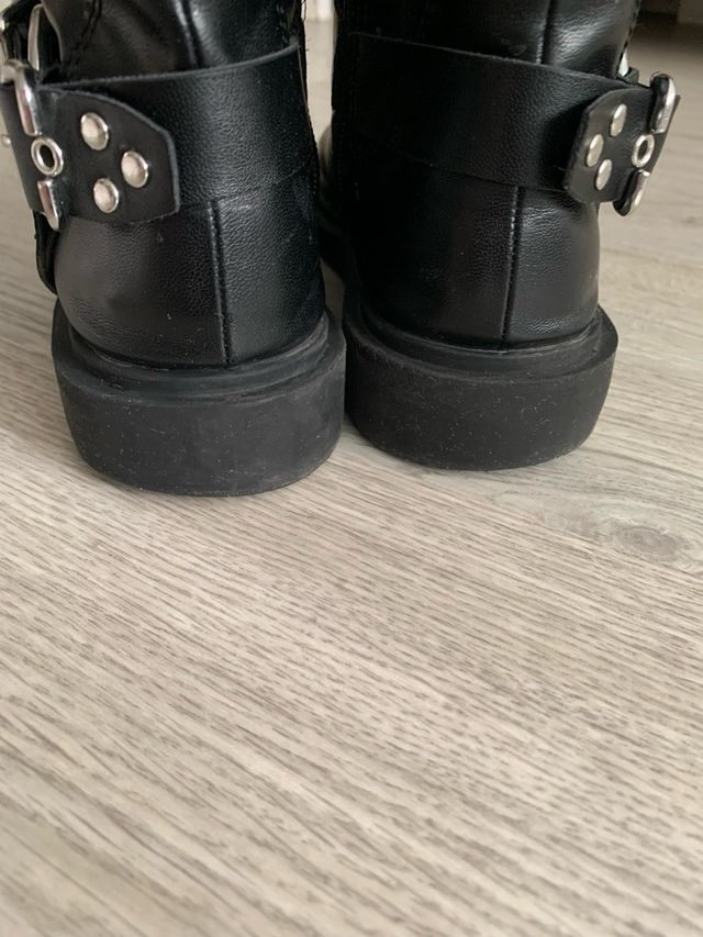 Botas moteras Zara Talla 34