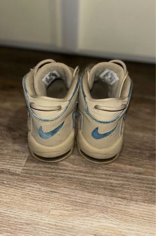 Nike Air More Uptempo Beige/Blu