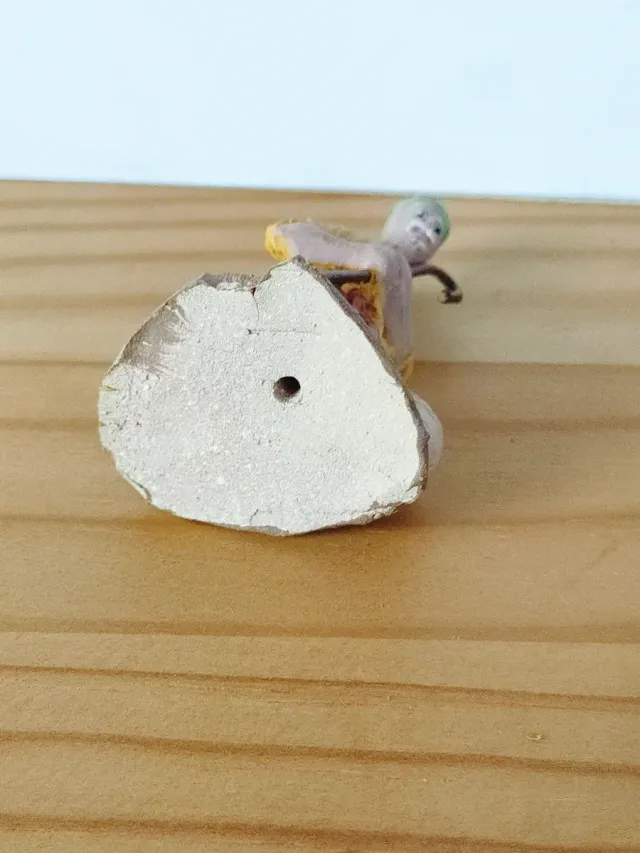 Figuras 2 pastores Belén antiguos