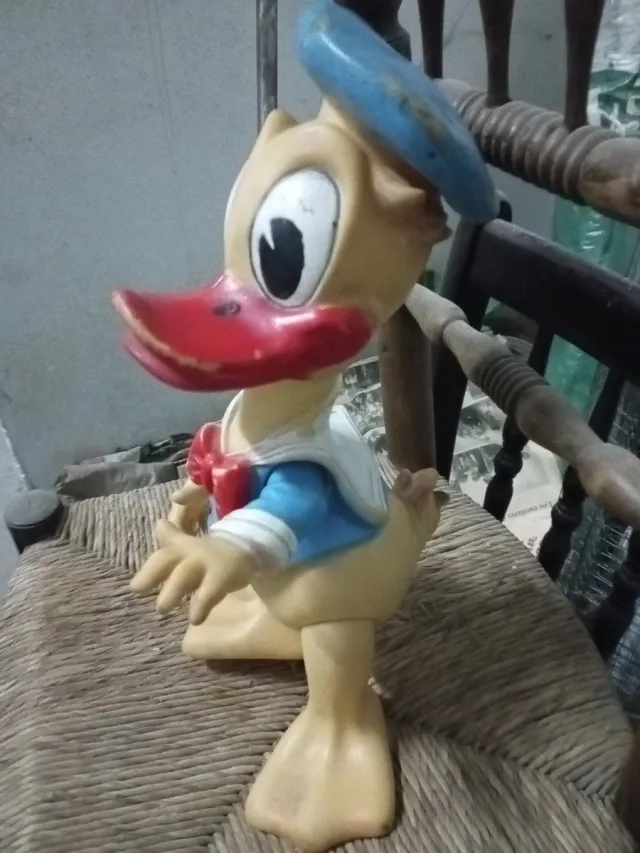 Pato Donald de goma años 70