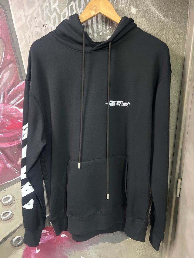 Sudadera Off-White Negra Talla L