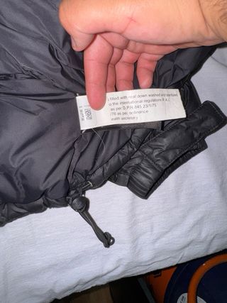 Abrigo The North Face Negro original