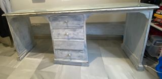 Mesa estudio para dos personas buen estado