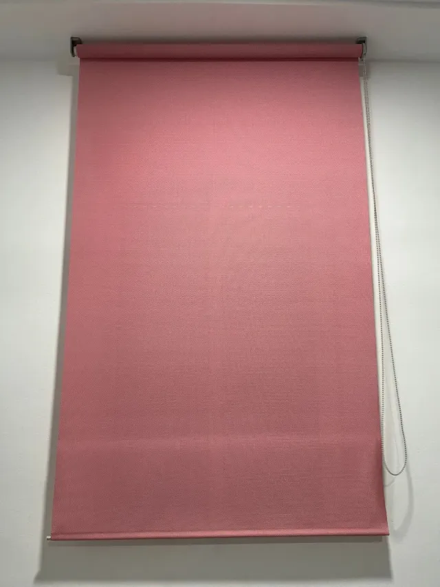 Estor rosa enrollable