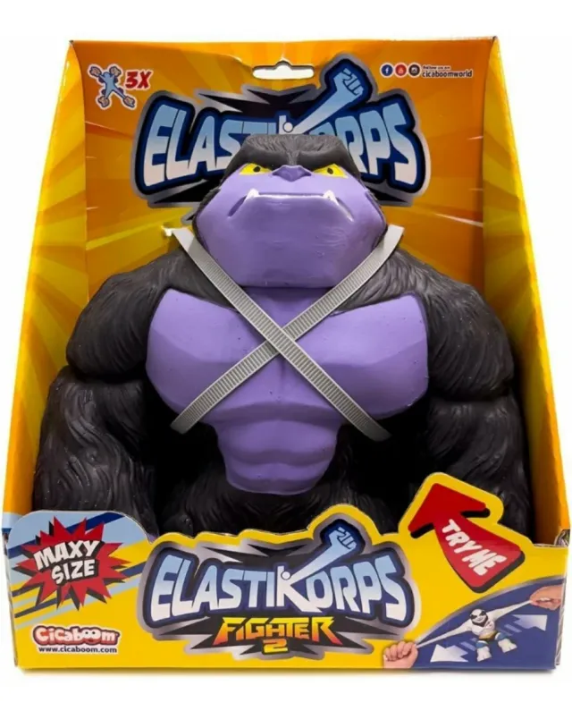 Figura elástica Elastikorps Gorilla Morado