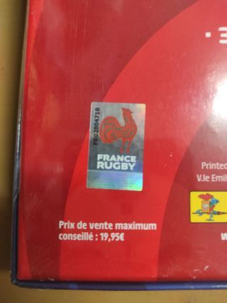 Panini Rugby France Stickers & Cartes
