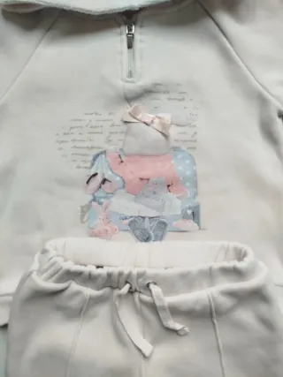 Chándal Mayoral en color rosa, talla 86 cm