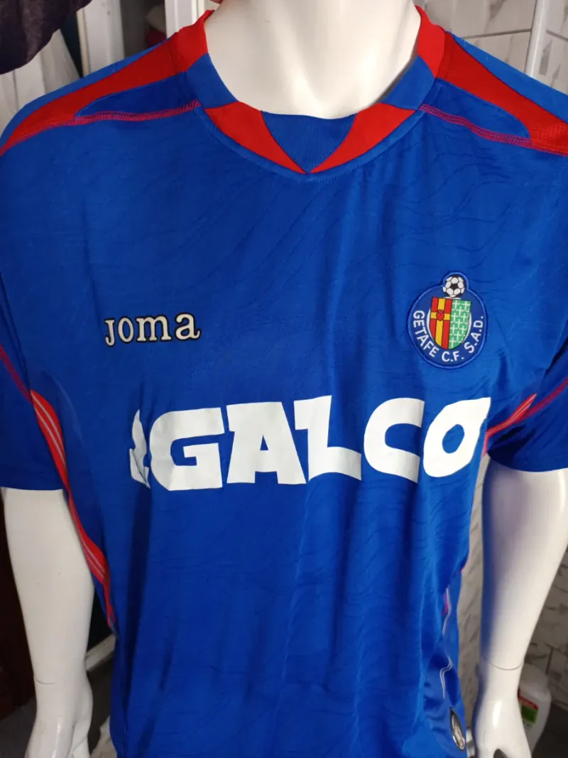 NWOT Joma 2008-09 Getafe CF La Liga Soccer Football Jersey Blue L