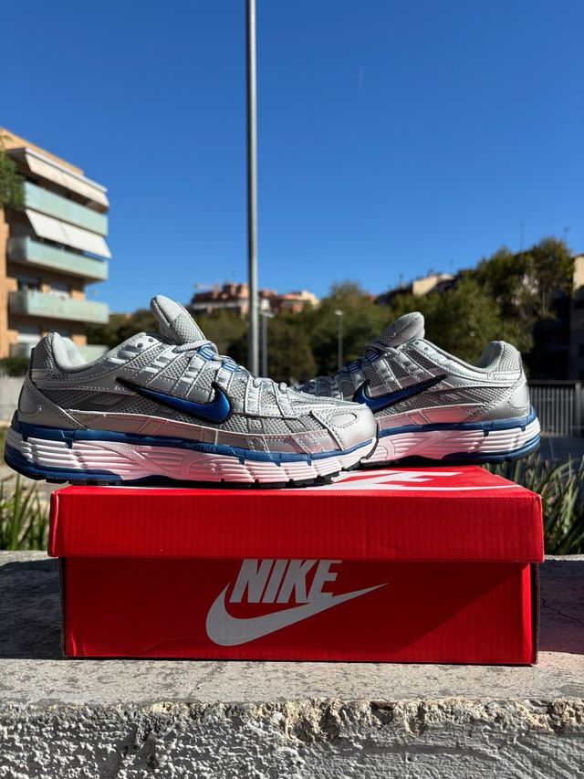 Nike P-6000 Laser Blue Plata