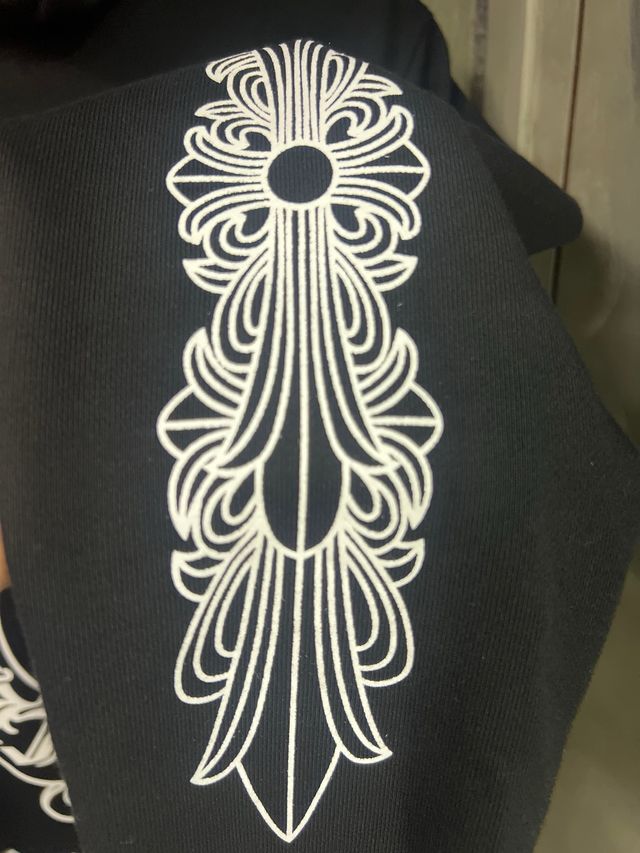 Sudadera Chrome Hearts Negra Talla M