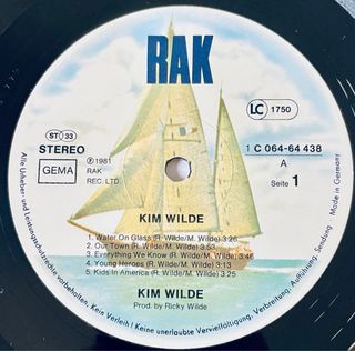 Kim Wilde - Kim Wilde [LP, Vinilo]