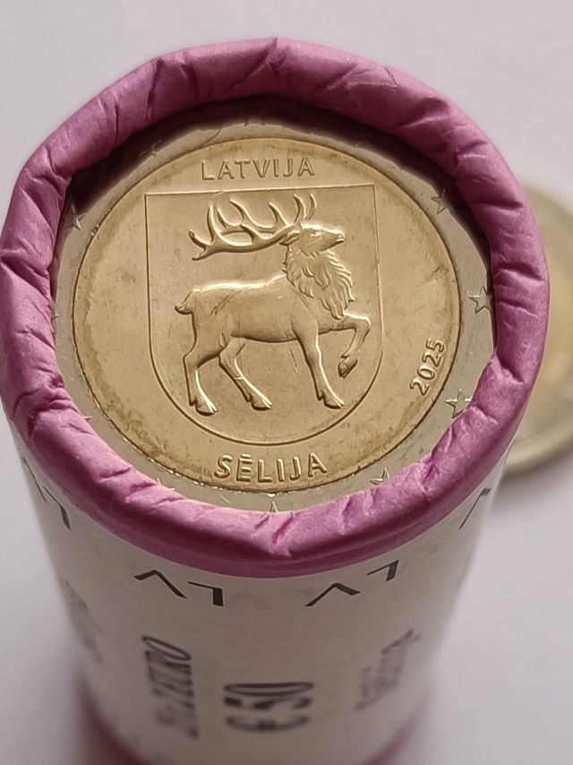 2 euro Lettonia 2025 Sēlija S/C
