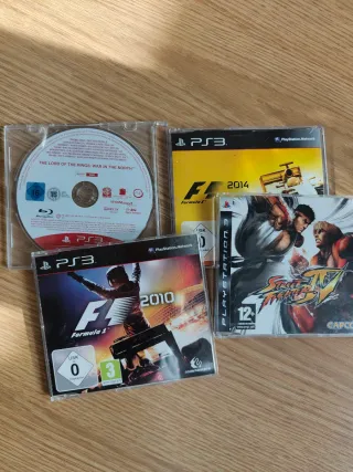 PS3 (PlayStation 3) + 10 Juegos + 2 mandos