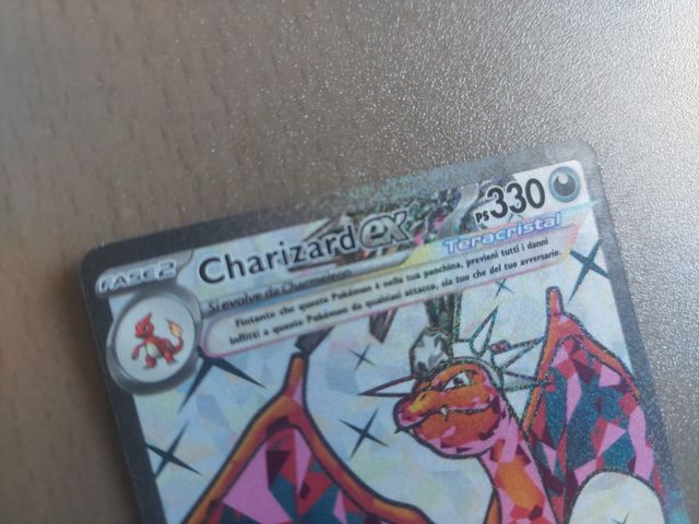 Carta Pokemon Charizard ex Promo 056 Teracristal