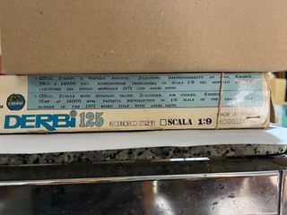 caja Maqueta Derbi 125 Protar Provini