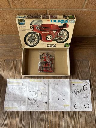 caja Maqueta Derbi 125 Protar Provini