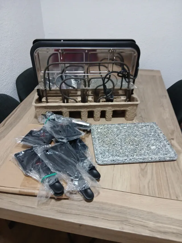 Raclette Grill marca del Alcampo