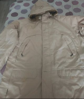 Chaqueta de invierno unisex beige