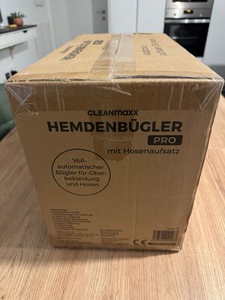 Planchadora Cleanmaxx Pro con Accesorio Pantalones