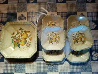 Set 7 Pezzi spaghettata in Ceramica