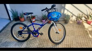 Bicicleta 20 6V Azul