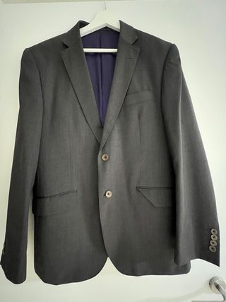 Traje gris hombre Cortefiel