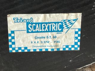 Scalextric GT60 con 2 Mercedes exin