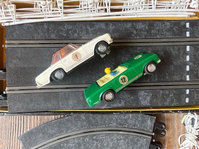 Scalextric GT60 con 2 Mercedes exin
