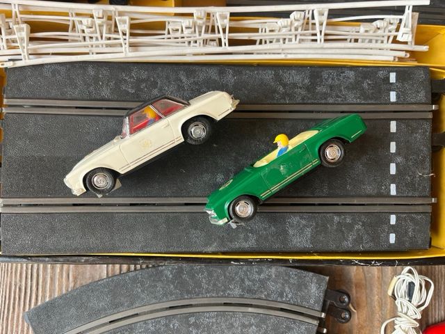Scalextric GT60 con 2 Mercedes exin