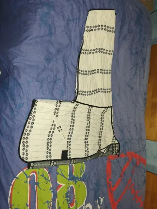 Chaqueta Kimono Zara Blanca Talla XL