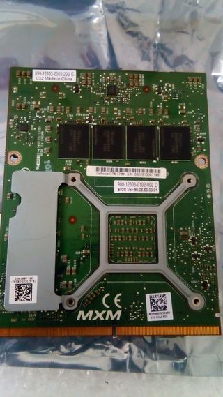 nvidia gtx 770m 3gb Dell alienware 17 notebook mxm