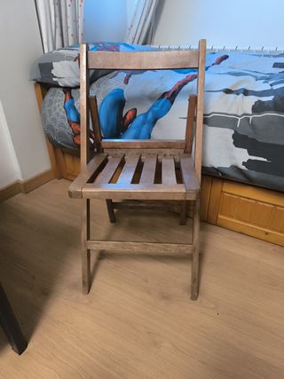 2 Sillas Plegables Blancas Ikea