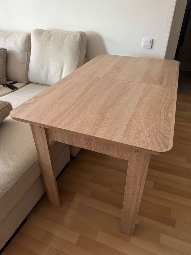 Mesa comedor extensible 4/6 personas