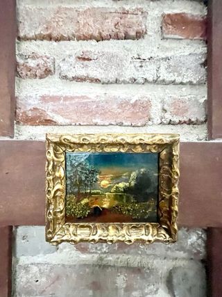 pieza única oleo impresionista 1914