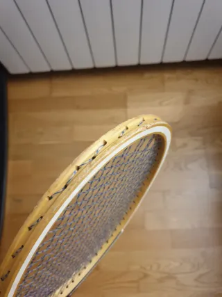 Raqueta antigua Dunlop Comet Madera