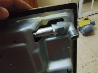 Placa de cocina a gas 4 fuegos con sus accesorios