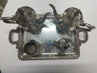 Juego de café de alpaca