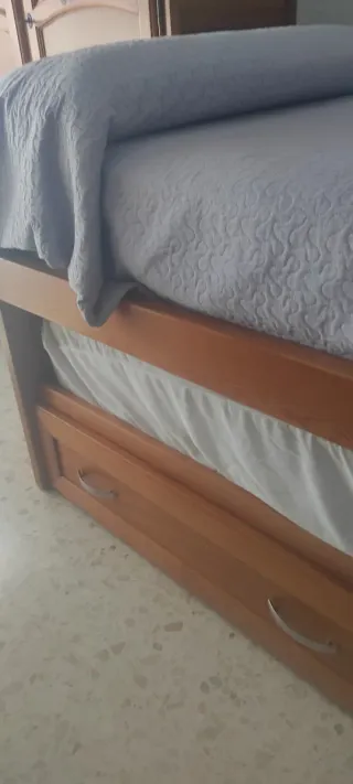 Cama nido madera pino con cajones