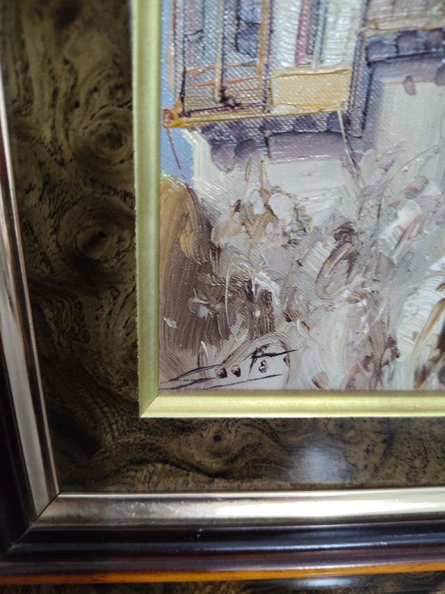 Quadro Decorativo Casas Colgantes Cuenca Antico