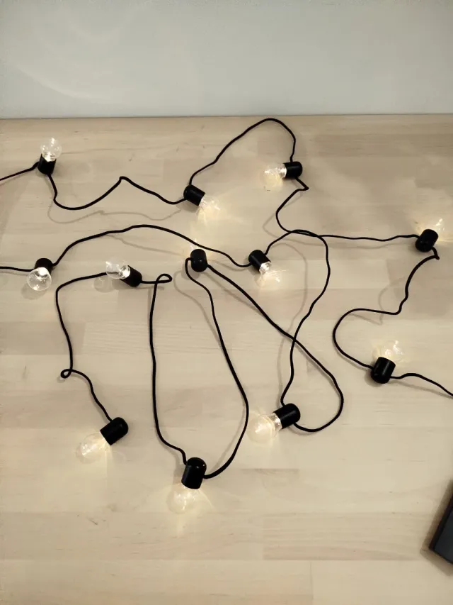 Guirnalda de bombillas decorativas