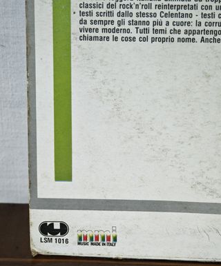 Adriano Celentano – Il tempo se ne va 33 giri