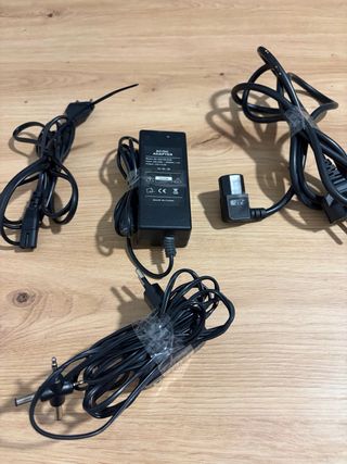 Lote cables corriente, antena, audio y carga